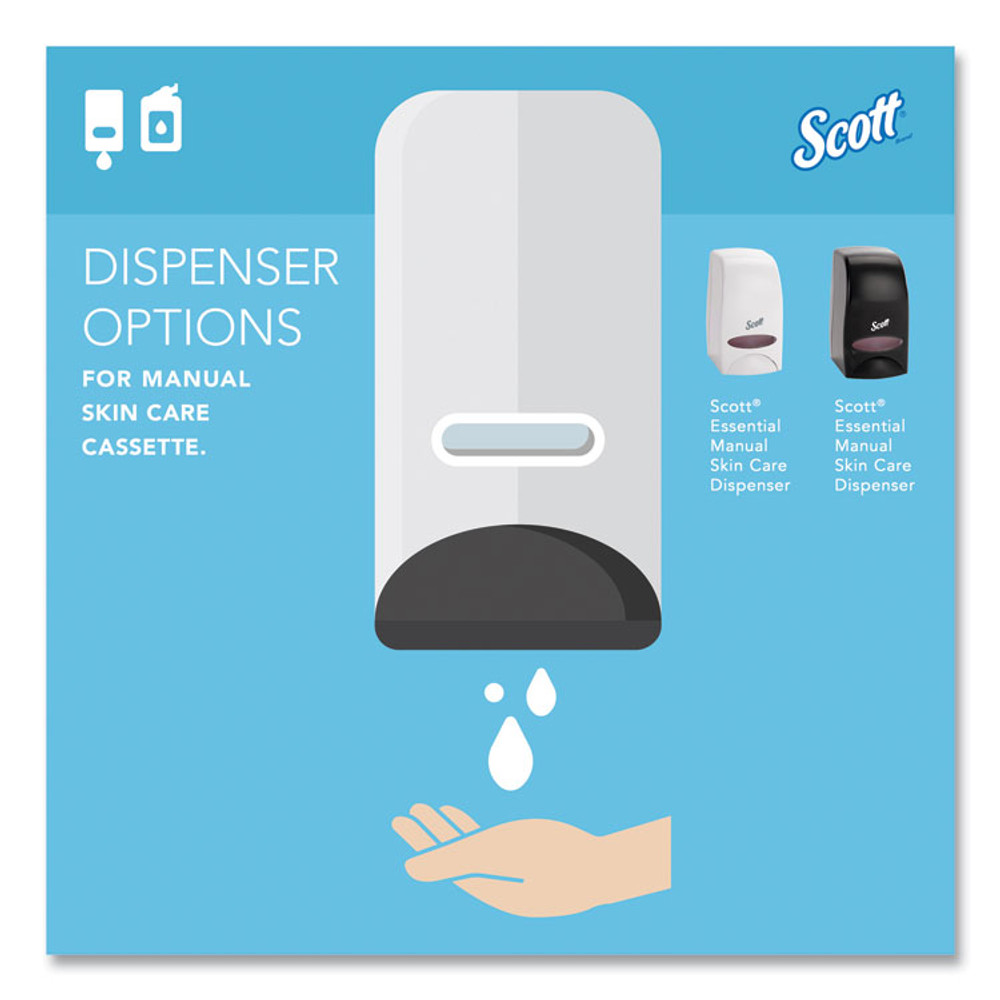 KIMBERLY-CLARK PROFESSIONAL Scott® 91560 Pro Moisturizing Foam Hand Sanitizer, 1,000 mL Refill, Fruity Cucumber Scent, 6/Carton