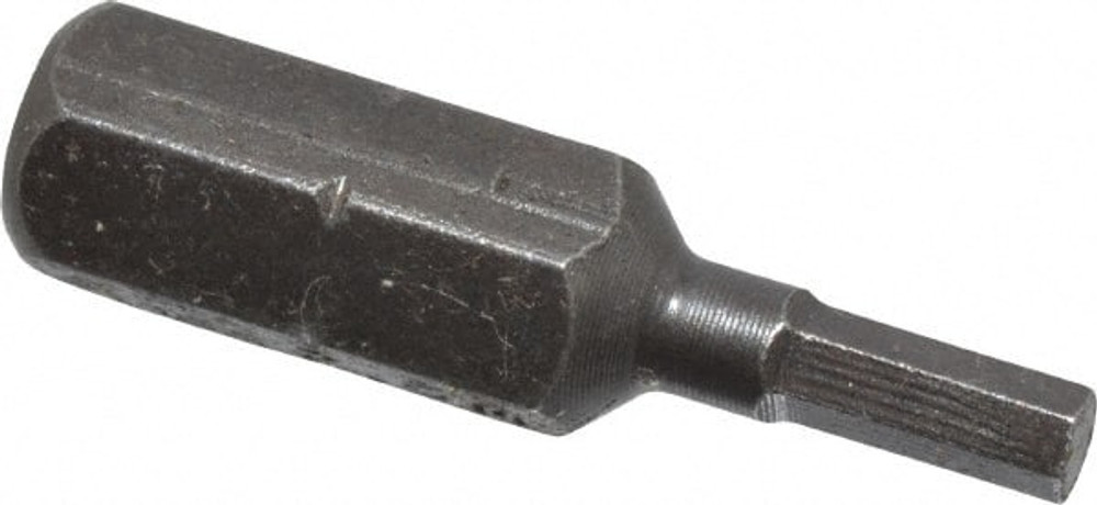 Apex 185-2.5MM Hex Screwdriver Insert Bit: 1/4" Drive, 1" OAL