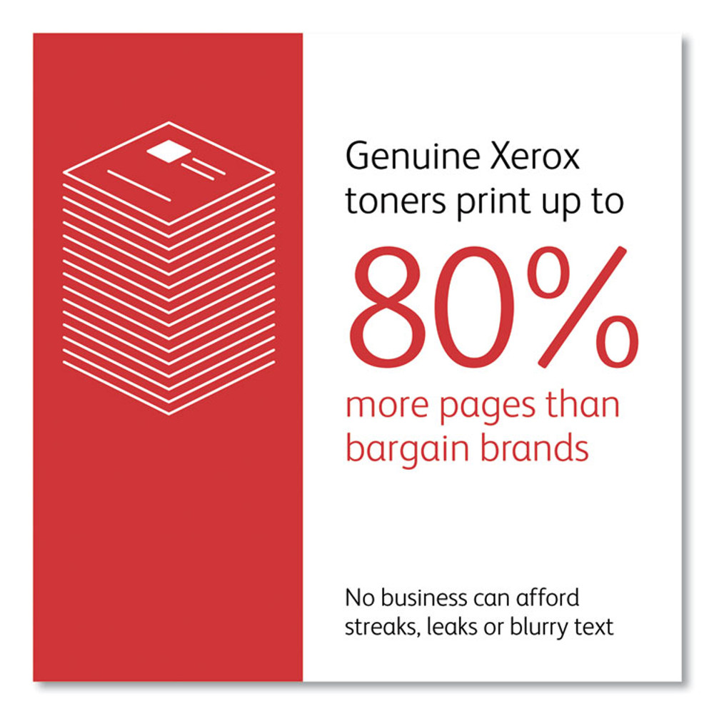 XEROX CORP. 106R01218 106R01218 High-Yield Toner, 12,000 Page-Yield, Cyan