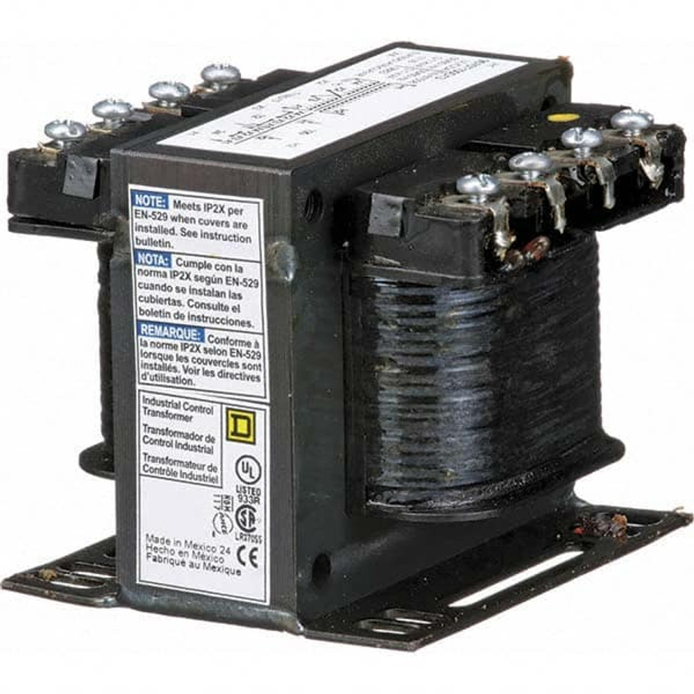 Square D 9070T100D19 1 Phase, 100 VA, Control Transformer