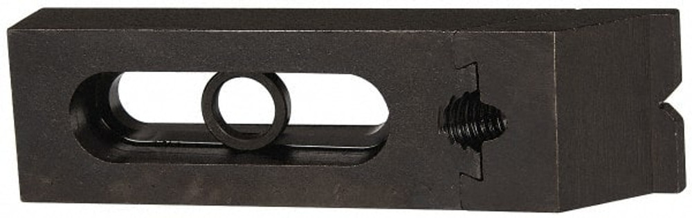 Jergens 46927 4-11/16" OAL x 1-1/2" Overall Width, Standard Grip Nose, Steel Manual Edge Clamp