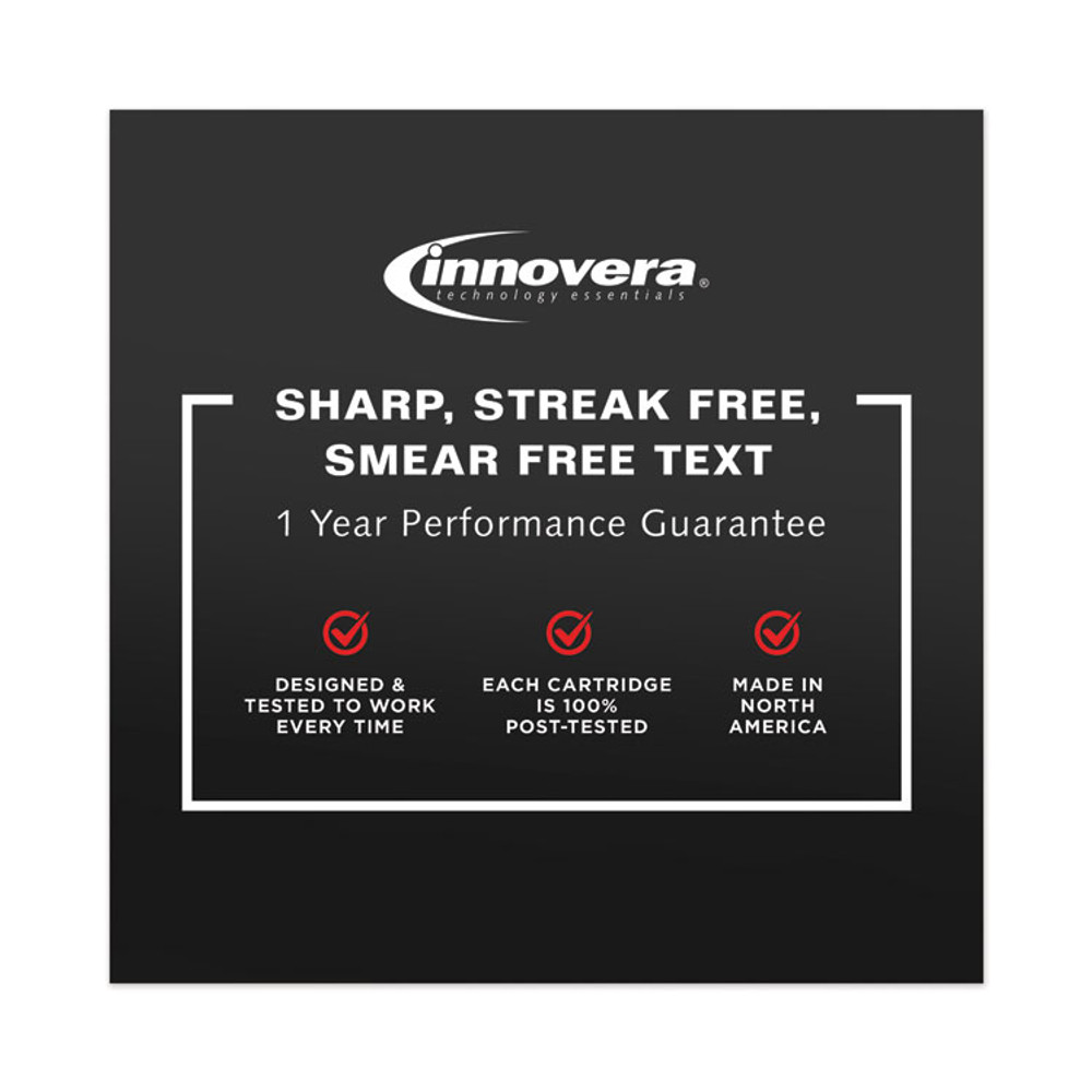 INNOVERA C640WN Remanufactured Black Ink, Replacement for 60 (CC640WN), 200 Page-Yield