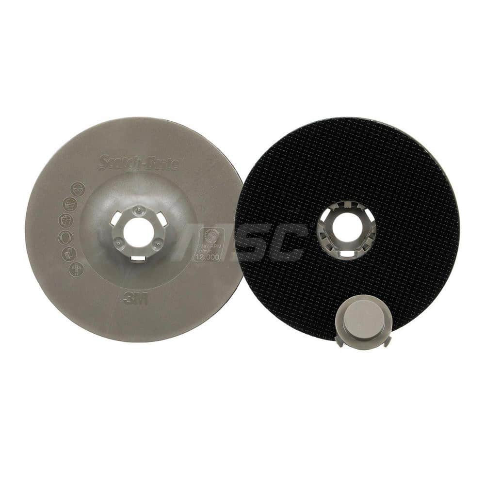 3M 7100276339 Disc Backing Pad: 5" Dia, Disc Backing Pad