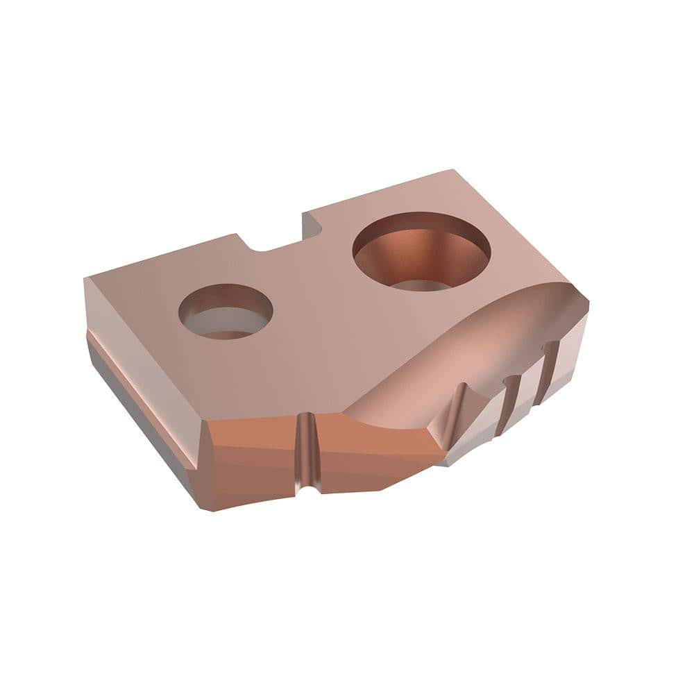 Allied Machine and Engineering 45YH-11 Spade Drill Insert: 11 mm Dia, Seat Size Y, Cobalt, 132 &deg; Point