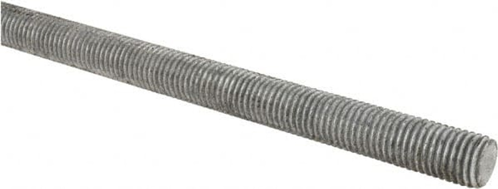 MSC 45984 Threaded Rod: 3/4-10, 2' Long, Low Carbon Steel