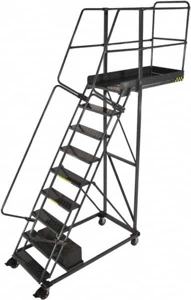 Ballymore CL-14-42-G Steel Cantilever Rolling Ladder: 14 Step