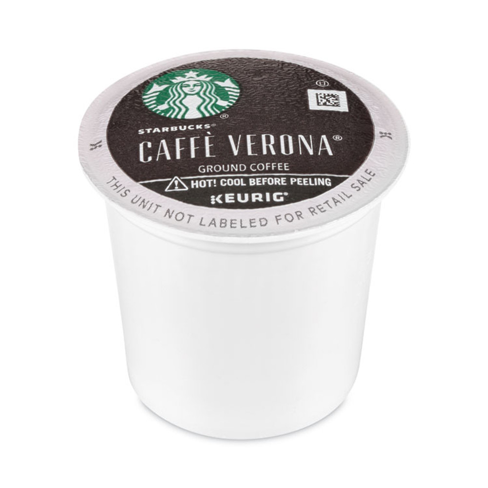 STARBUCKS COFFEE COMPANY 011111160 Caffe Verona Coffee K-Cups Pack, 24/Box