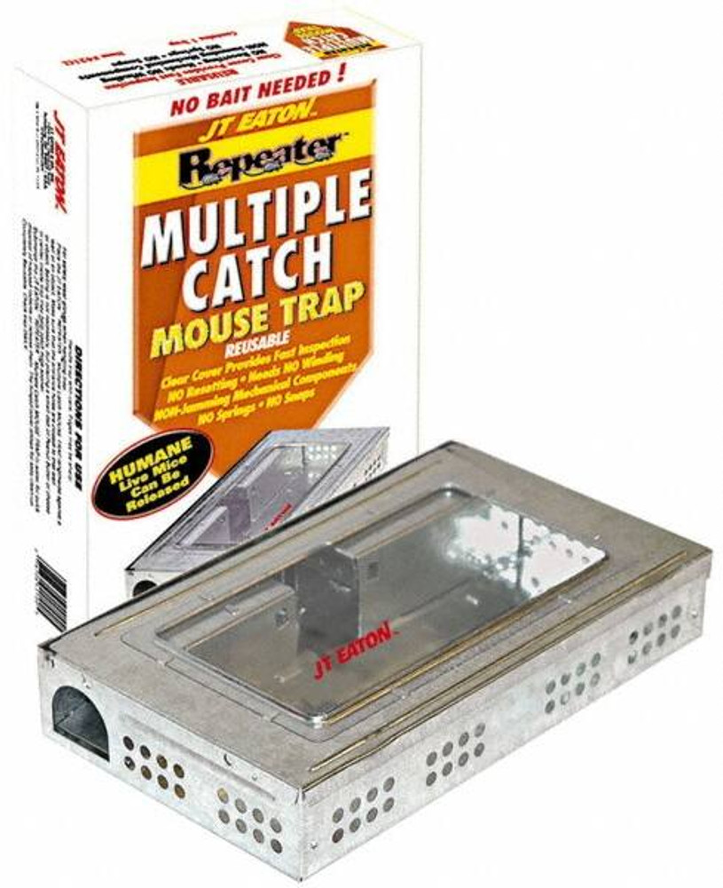 J.T. Eaton 421CL Rodent & Animal Traps; Trap Type: Glue Trap ; Material: Prebaited Glue ; Overall Length: 2 ; Overall Height: 10.63