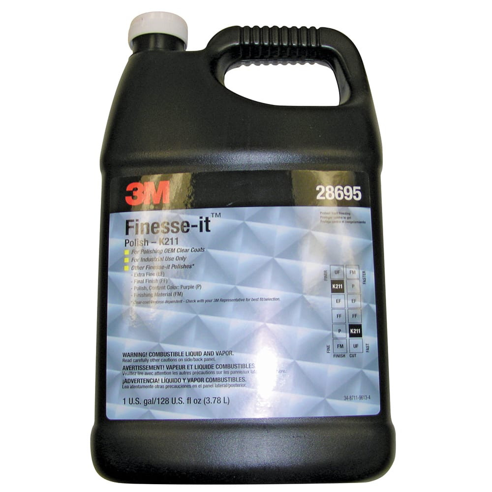 3M Polishing Compound: White, Medium Grade 7100025167