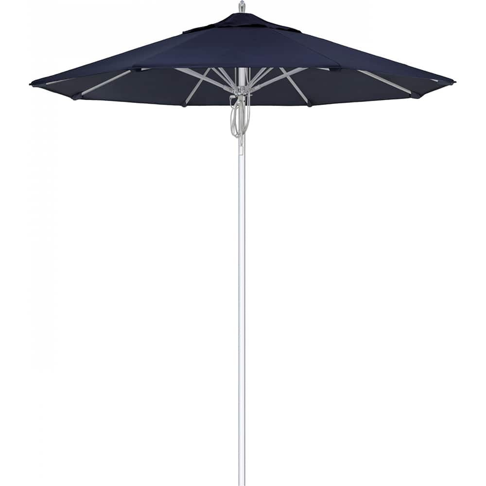 California Umbrella 194061358856 Patio Umbrellas; Fabric Color: Navy Blue ; Base Included: No ; Fade Resistant: Yes ; Diameter (Feet): 7.5 ; Canopy Fabric: Solution Dyed Acrylic ; Umbrella Diameter (Inch): 90