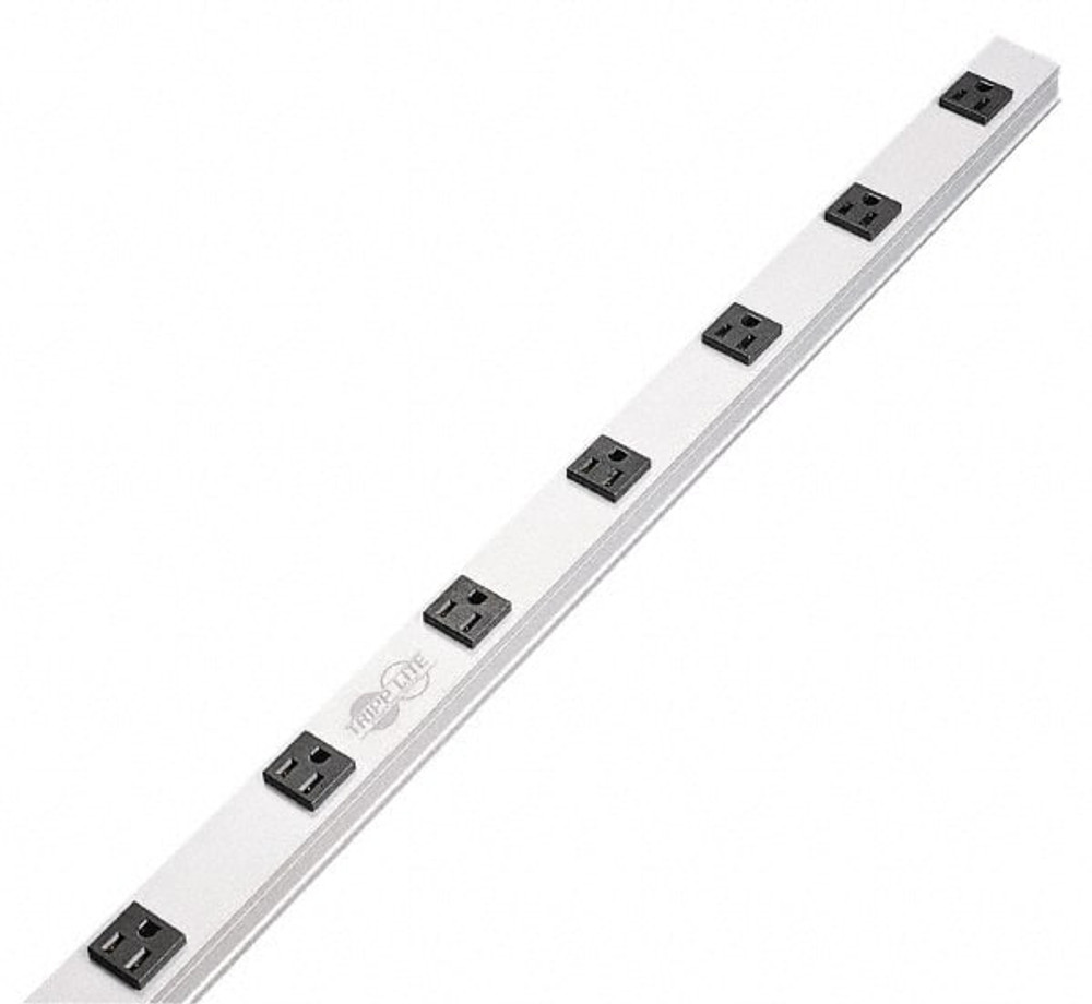 Tripp-Lite PS6020 Power Outlet Strips; Amperage: 15 A; Amperage: 15 A; Voltage: 120 V; Number of Outlets: 20; Mount Type: Raceway; Number Of Outlets: 20; Mounting Type: Raceway; Strip Length: 60 in; Cord Length: 15 ft; Voltage: 120 V; Strip Length (I