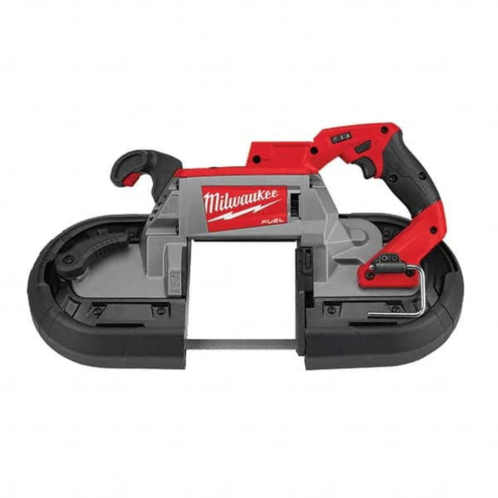 Milwaukee Tool 2729S-20 Cordless Portable Bandsaw: 18V, 44-7/8" Blade, 380 SFPM, Round: 5"