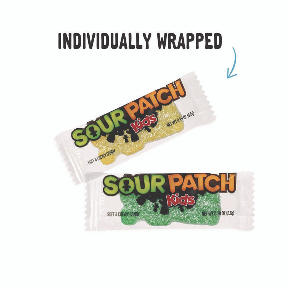 MONDELEZ INTERNATIONAL Sour Patch Kids® 43147 Fruit Flavored Candy, Grab-and-Go, 240-Pieces/Box
