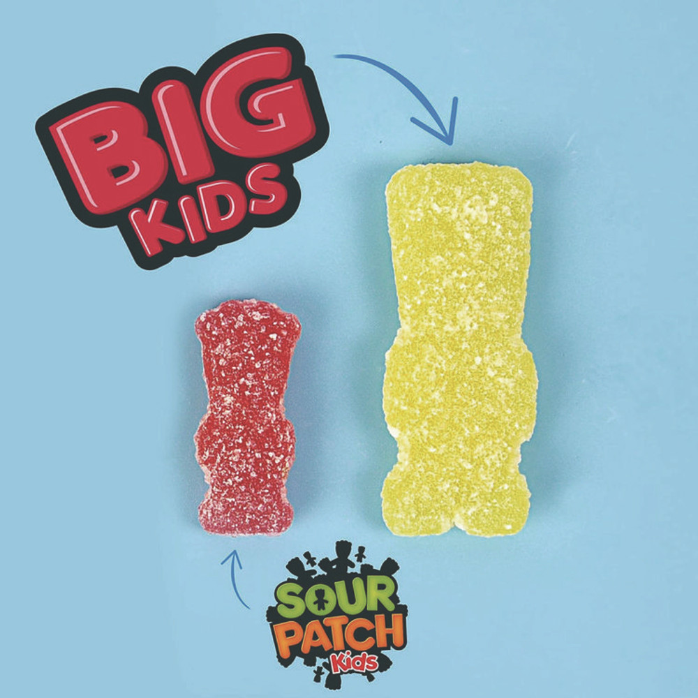 MONDELEZ INTERNATIONAL Sour Patch Kids® 43147 Fruit Flavored Candy, Grab-and-Go, 240-Pieces/Box