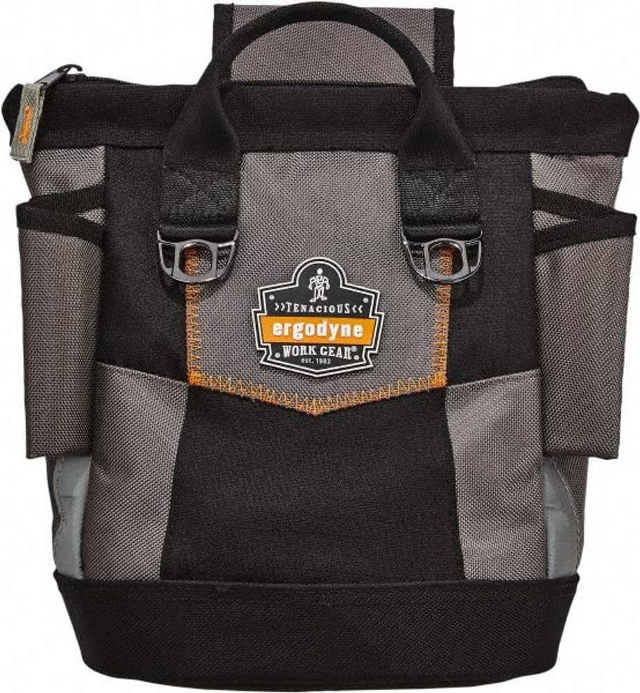 Ergodyne 13647 Tool Pouch: 10 Pockets, Ballistic Polyester, Gray