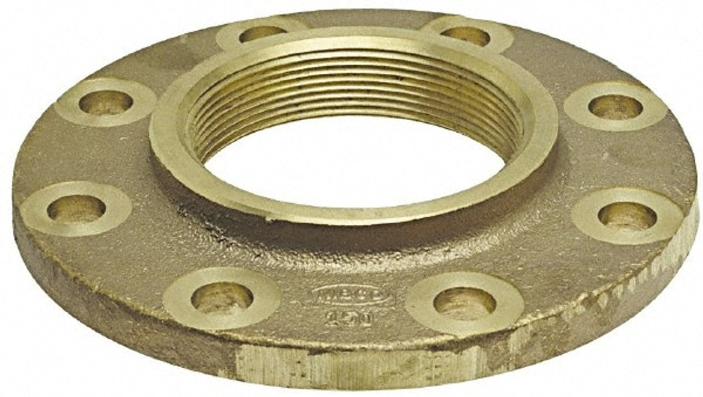 NIBCO B515406 3" Pipe, 7-1/2" OD, Cast Copper Threaded Companion Pipe Flange