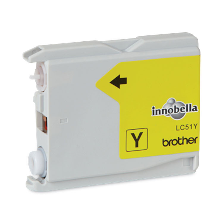 BROTHER INTL. CORP. LC51Y LC51Y Innobella Ink, 400 Page-Yield, Yellow