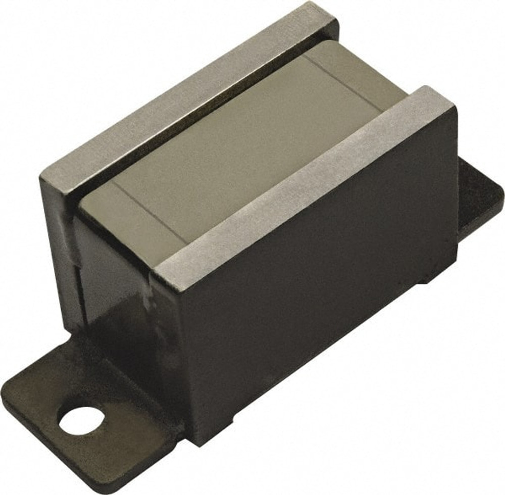 Mag-Mate BP0060 120 Max Pull Force Lb, 3-1/4" Long x 1-1/4" Wide x 1-3/8" Thick, End Mount, Ceramic Fixture Magnet
