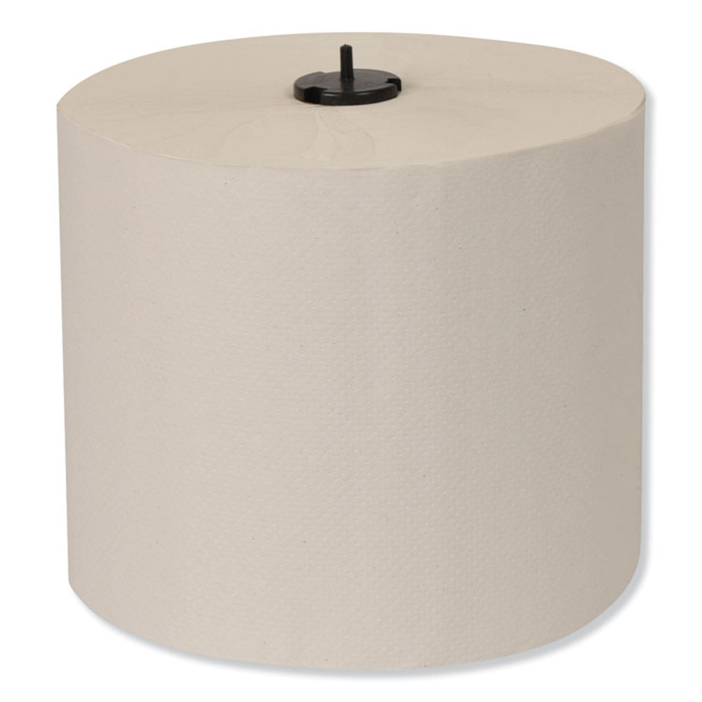 SCA TISSUE Tork® 291370 Basic Paper Wiper Roll Towel, 1-Ply, 7.68" x 1,150 ft, White, 4 Rolls/Carton