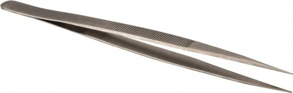 Value Collection 10101-SA Diamond Tweezer: Medium Point Tip, 5-11/16" OAL