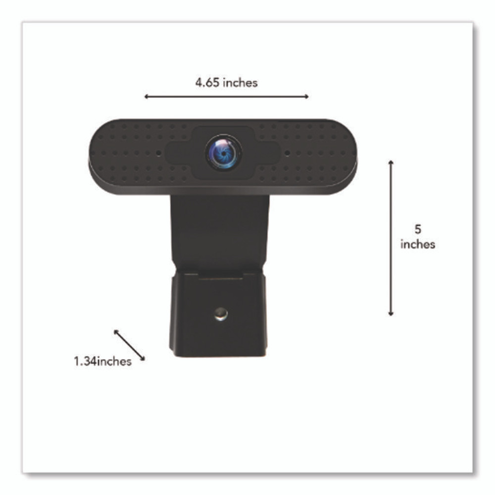 CENTON ELECTRONICS INC. OBAKK OTM Basics Webcam, 1920 pixels x 1080 pixels, 2 Mpixels, Black