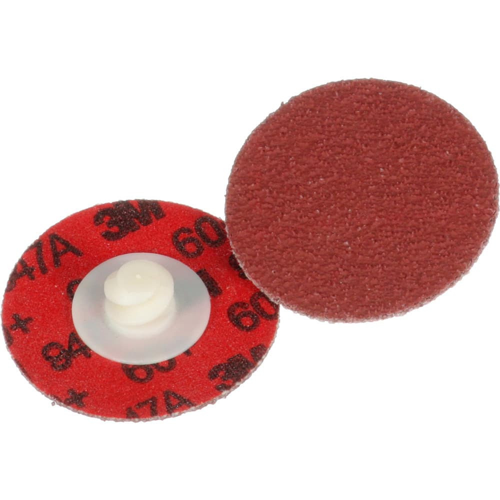 3M Fiber Disc:  1" Disc Dia,  60 Grit,  Precision Shaped Ceramic 7100214154