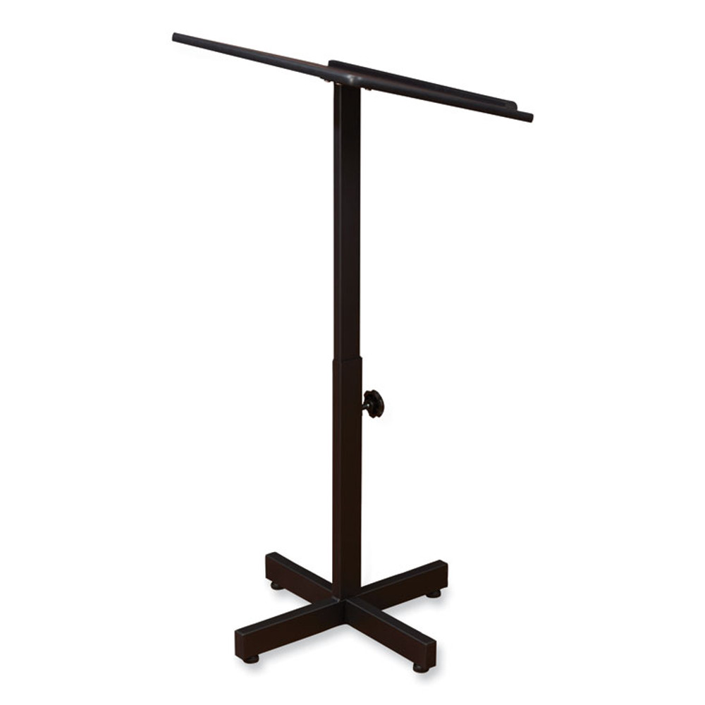 NATIONAL PUBLIC SEATING Oklahoma Sound® 70MY Portable Presentation Lectern Stand, 20 x 18.25 x 44, Mahogany