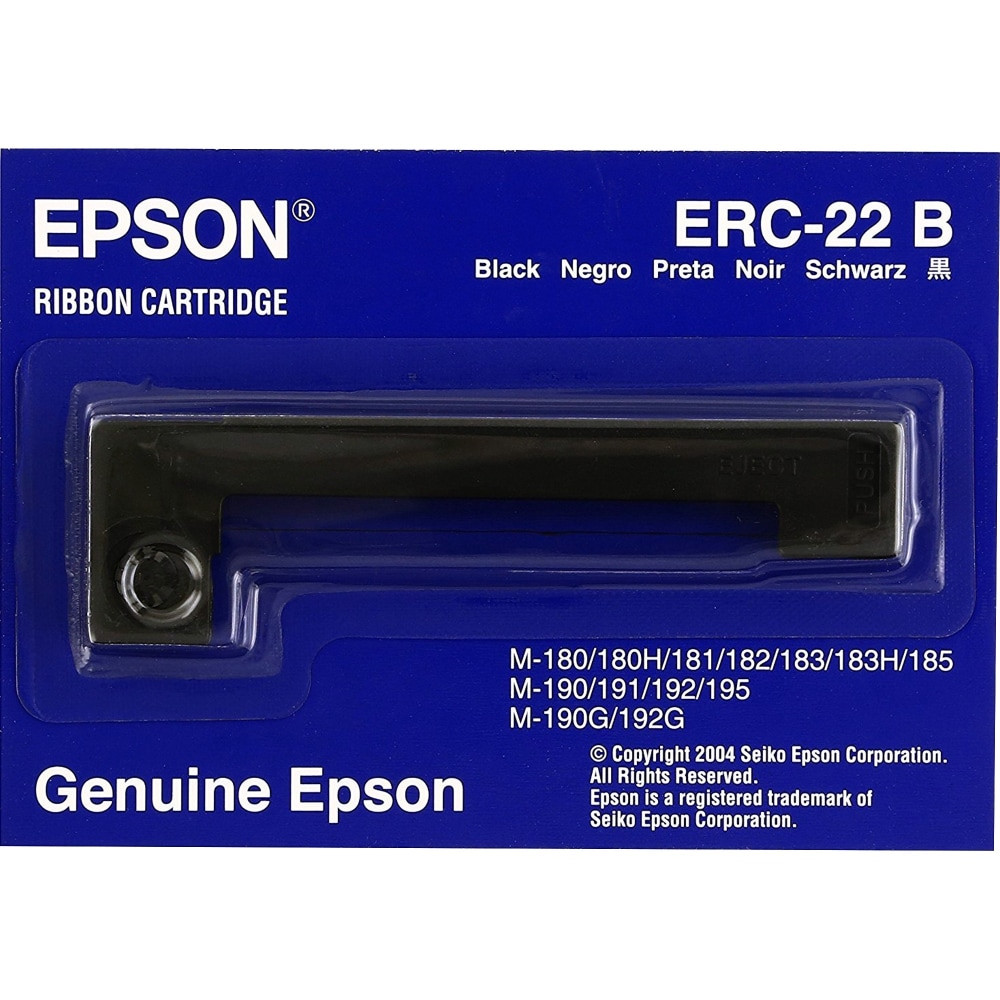 EPSON AMERICA INC. Epson ERC-22B  3L8389 Black Ribbon Ink Cartridge