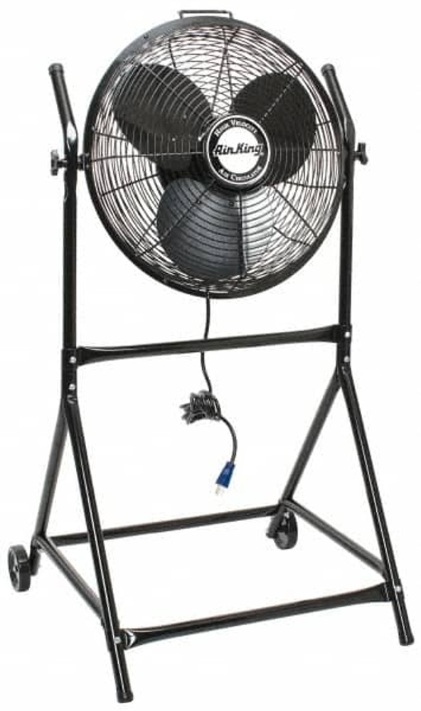 Air King AK9219 Industrial Circulation Fan: 18" Dia, 3,400 CFM