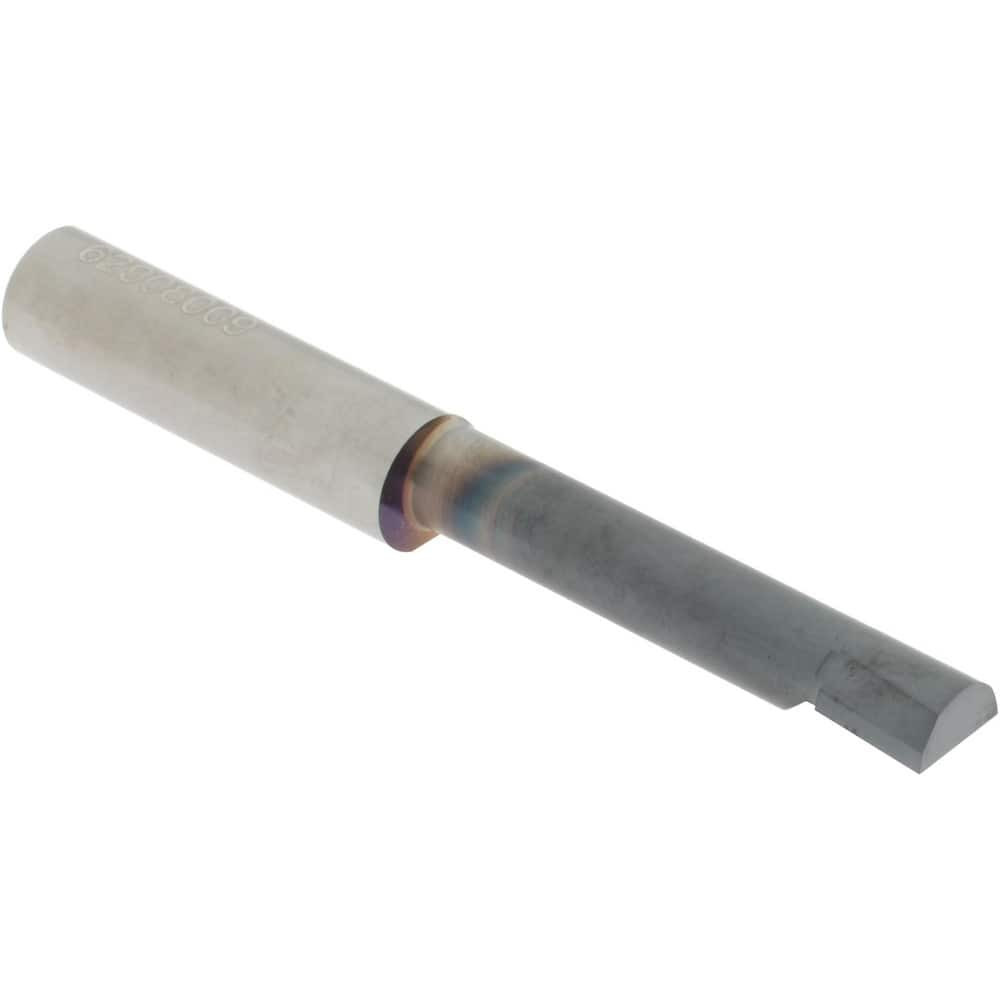 Accupro B3201600A Boring Bar: 0.32" Min Bore, 1.6" Max Depth, Right Hand Cut, Submicron Solid Carbide