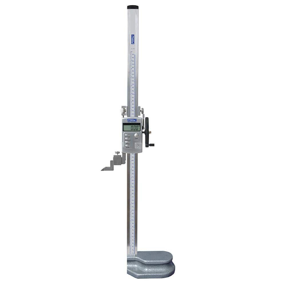 Fowler 54-175-012 Electronic Height Gage: 12" Max, 0.0005" Resolution, 0.002000" Accuracy