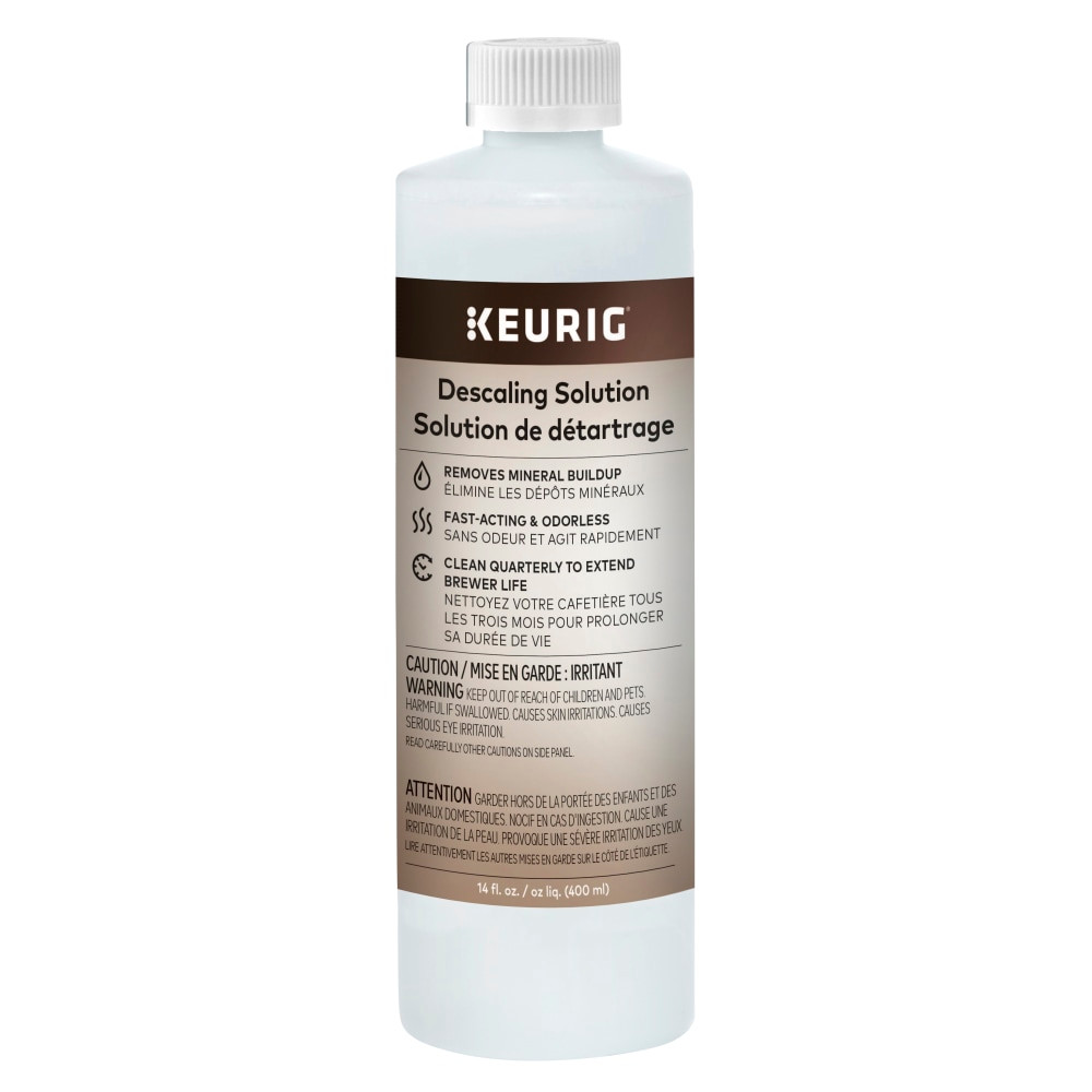 Helps extend the life of your brewer (when used regularly).  Removes calcium deposits that can build up inside your brewer.  Descaling is recommended every 3 to 6 months.  Compatible with all Keurig K-Cup, Keurig 2.0, Rivo and Vue brewing systems.