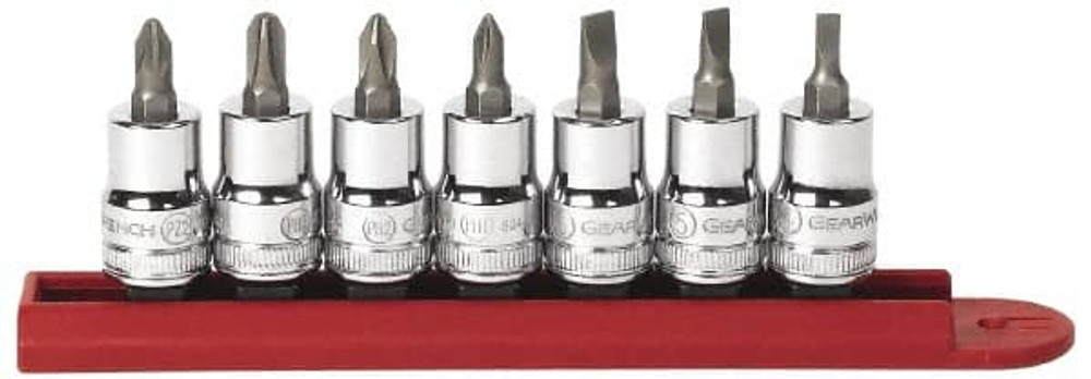 GEARWRENCH 80577 Screwdriver Insert Bit Set: Phillips & Slotted