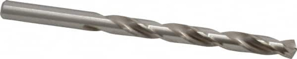 Cleveland C11616 Jobber Length Drill Bit: 19/64" Dia, 135 °, High Speed Steel