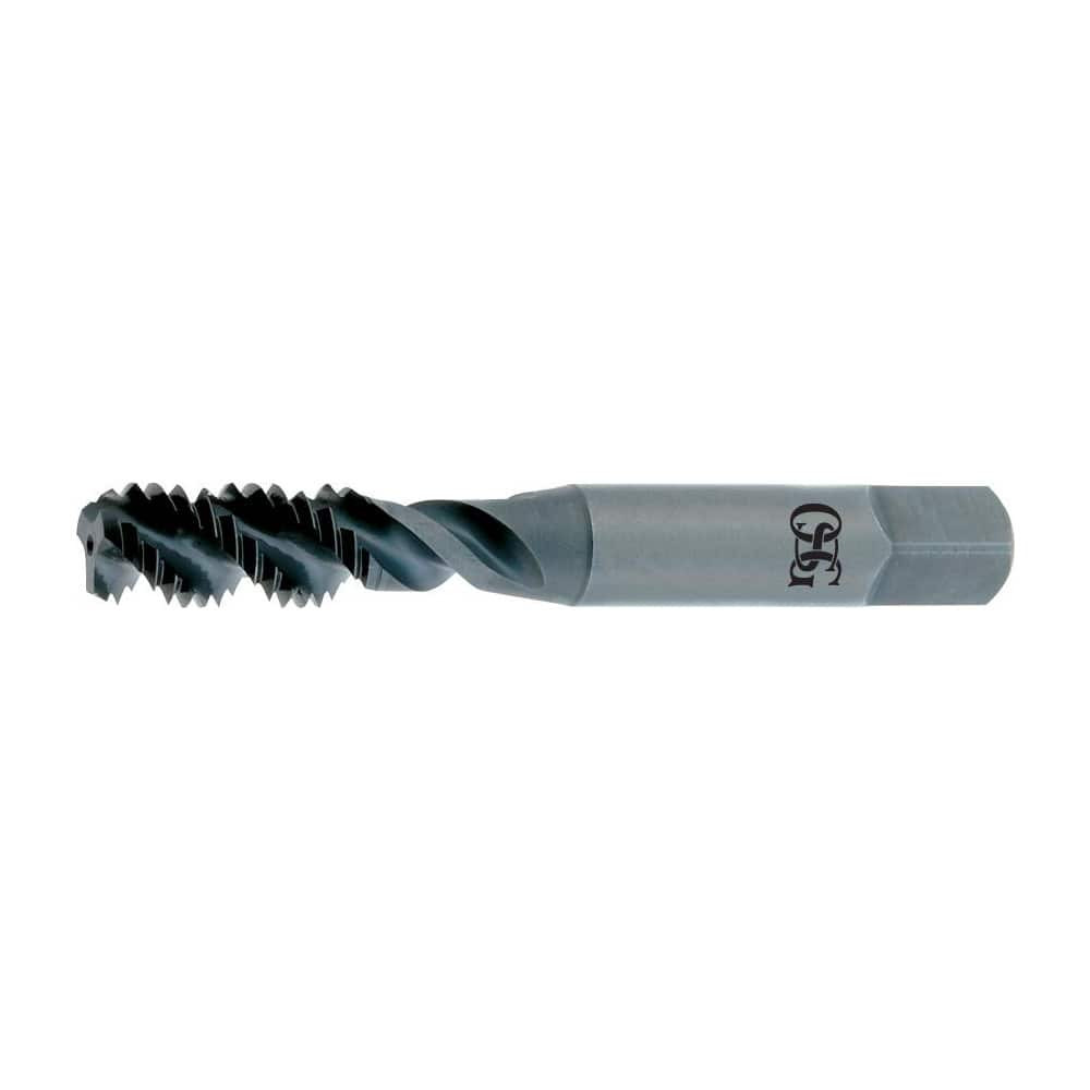 OSG 5005408 Spiral Flute Tap: 3/8-16 UNC, 3 Flutes, Plug, 2B Class of Fit, High Speed Steel, TICN Coated