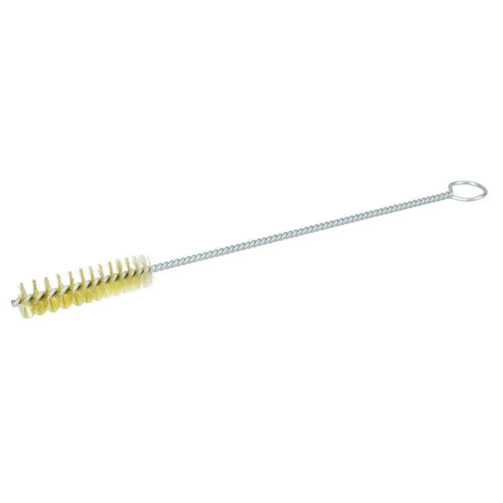 Weiler 21165 2" Long x 1/2" Diam Brass Hand Tube Brush