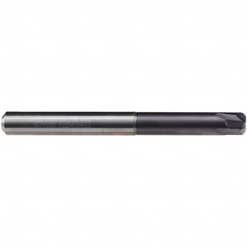 Emuge 2832A.010 Roughing & Finishing End Mill: 10 mm Dia, 4 Flutes, 2.5 mm Corner Radius, Corner Radius End