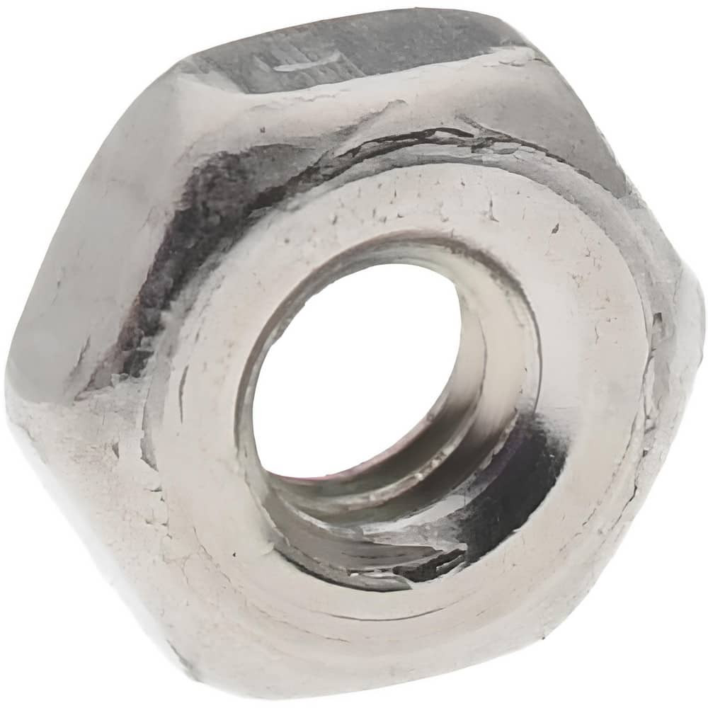 Value Collection 834002PS Hex Nut: M2 x 4, Grade 18-8 & Austenitic Grade A2 Stainless Steel, Uncoated