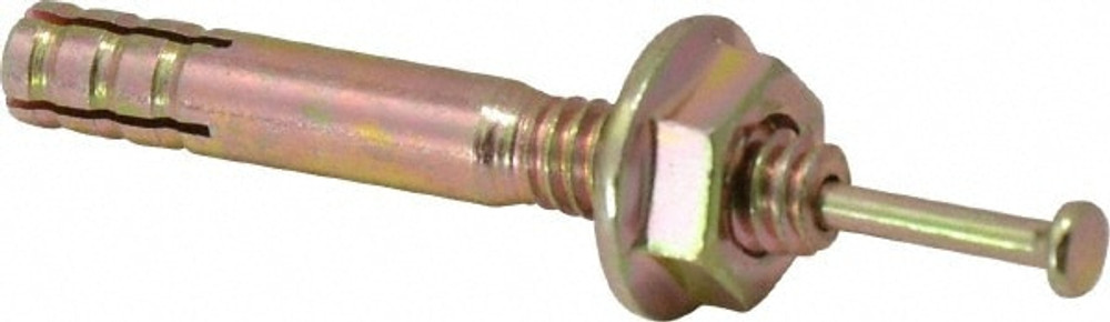 Wej-It CP1413 1/4" Diam, 1/4" Drill, 1-3/4" OAL, 1" Min Embedment Hammer Drive Concrete Anchor