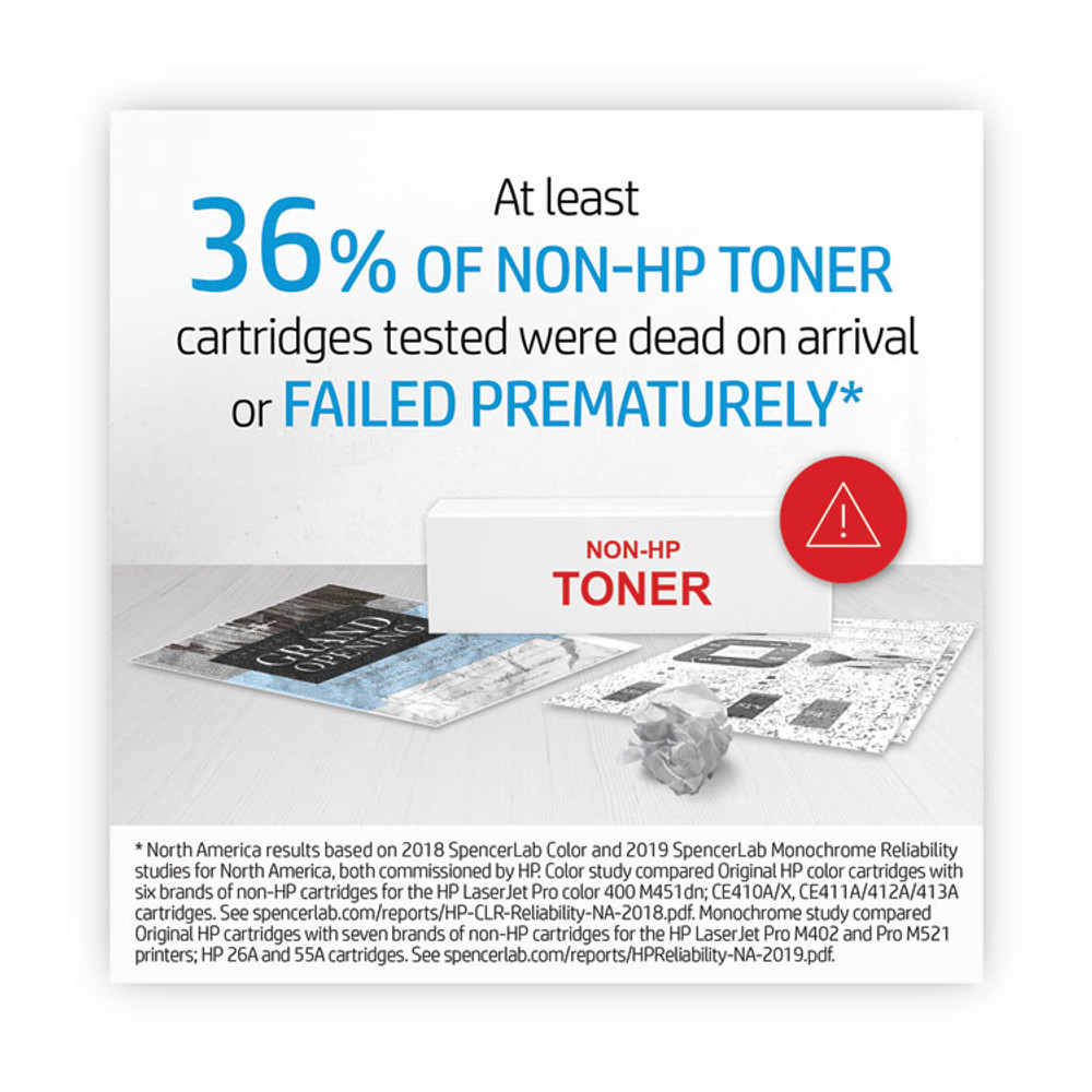 HP INC CF460X HP 656X, (CF460X) High-Yield Black Original LaserJet Toner Cartridge