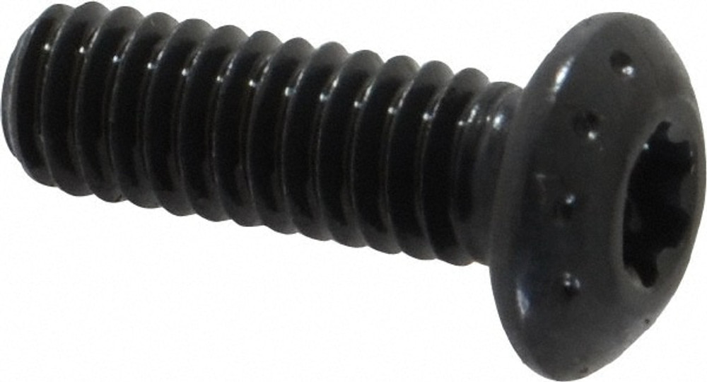 Camcar 34134 Button Socket Cap Screw: #8-32 x 1/2, Alloy Steel, Black Oxide Coated