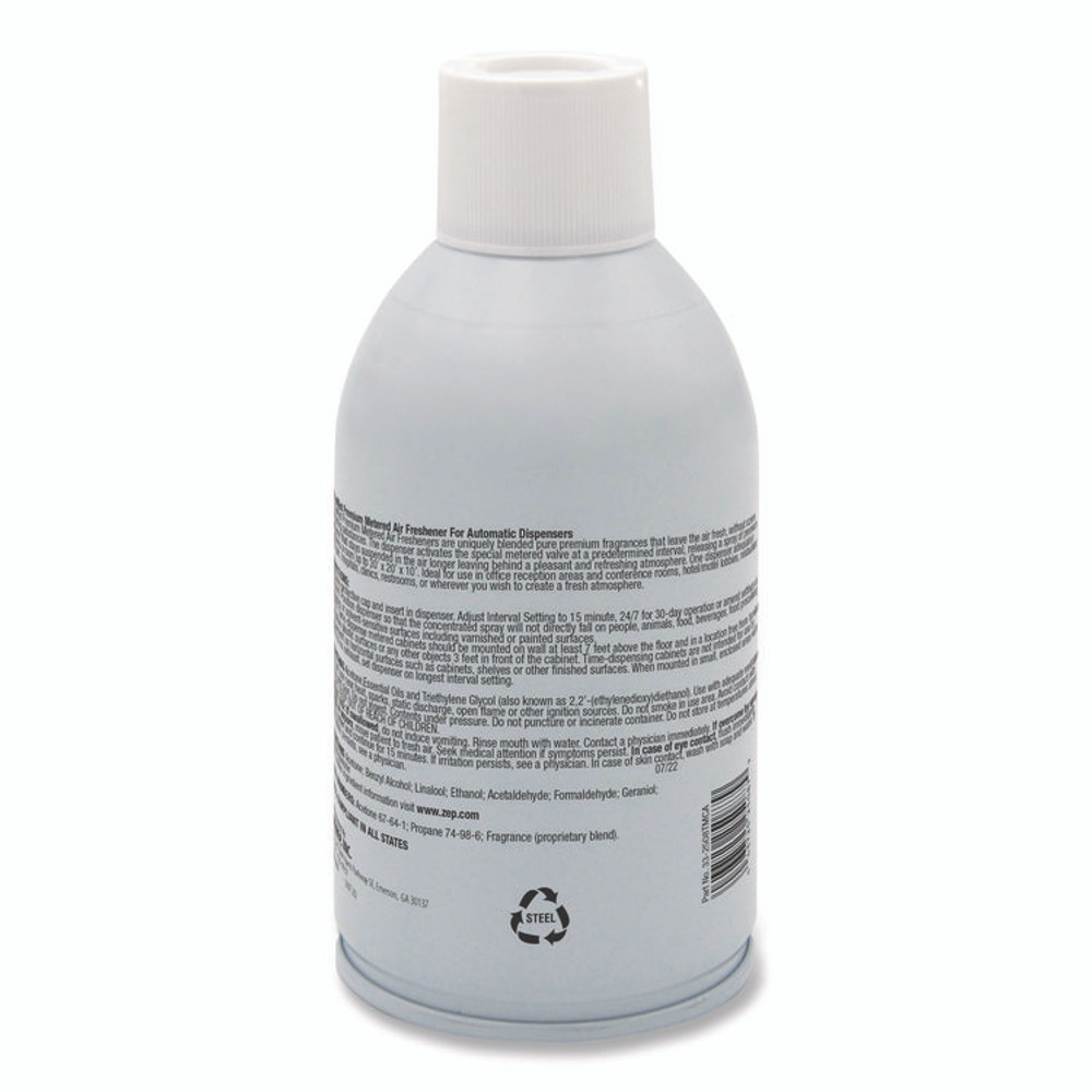 ZEP INC. TimeMist® 1042781 Premium Metered Air Freshener Refill, Citrus, 7.1 oz Aerosol Spray, 12/Carton