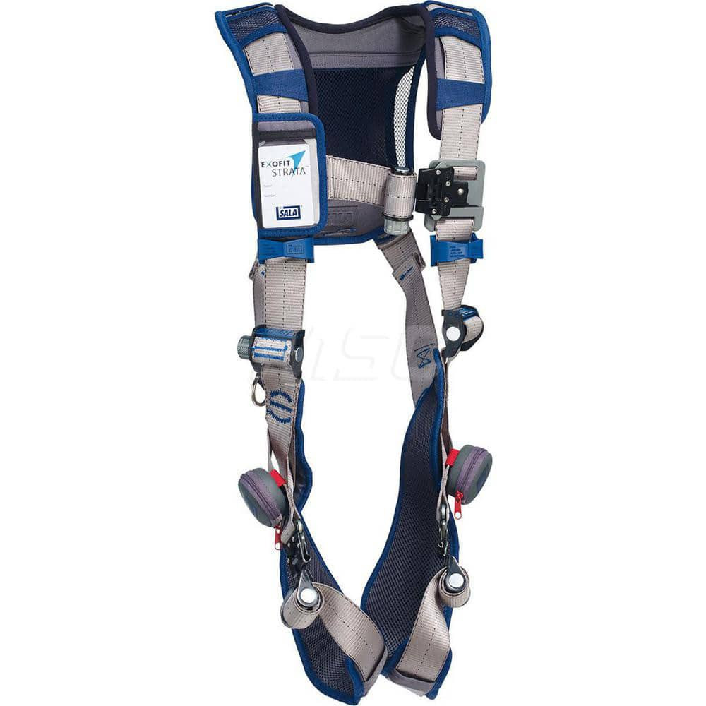 DBI-SALA 7012815926 Fall Protection Harnesses: 420 Lb, Vest Style, Size Large, For General Industry, Polyester, Back