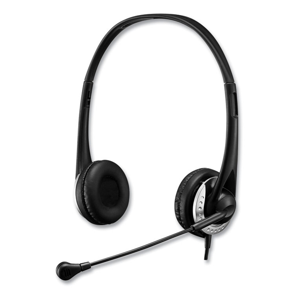 ADESSO INC XTREAMP2 Xtream P2 Binaural Over The Head Headset with Microphone, Black