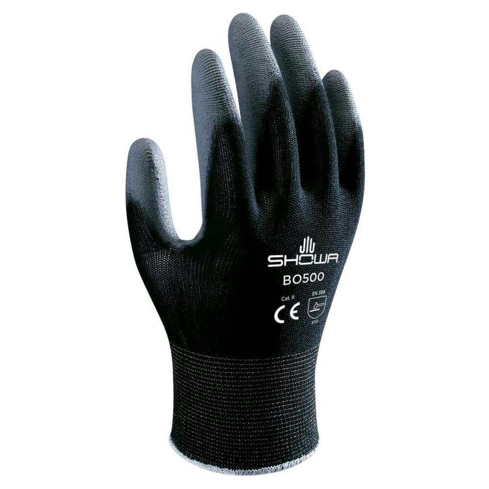 SHOWA BO600-M General Purpose Work Gloves: Medium, Polyurethane Coated