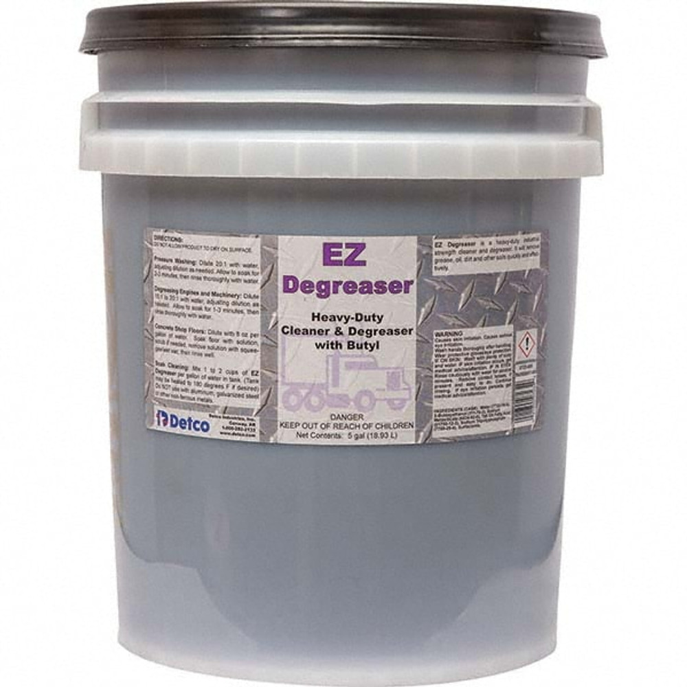 Detco 0723-005 Ez Degreaser, 5 Gal Pail, Cleaner/Degreaser