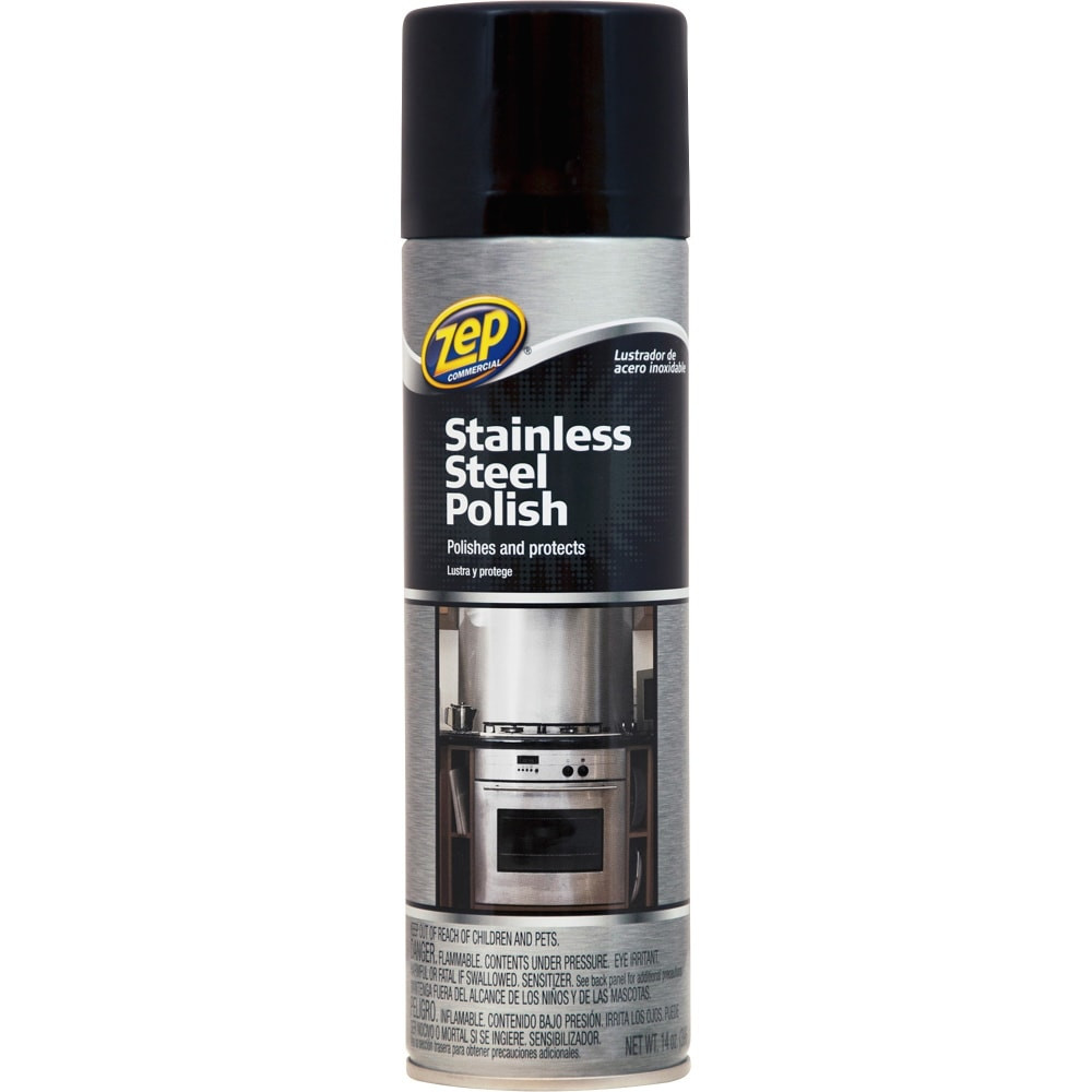 ZEP INC. Zep 1046517  Stainless Steel Polish, 14 Oz Bottle