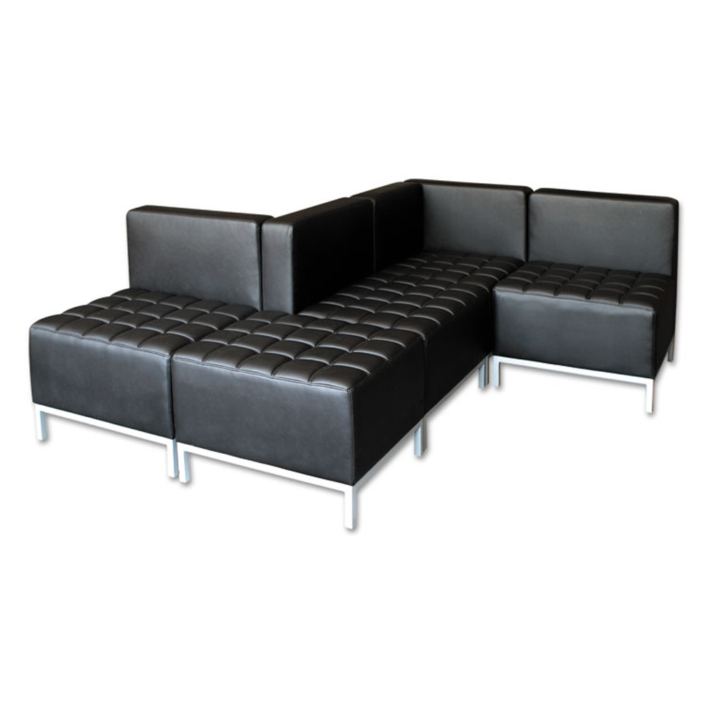ALERA QB8016 Alera QUB Series Corner Sectional, 26.38" x 26.38" x 30.5", Black