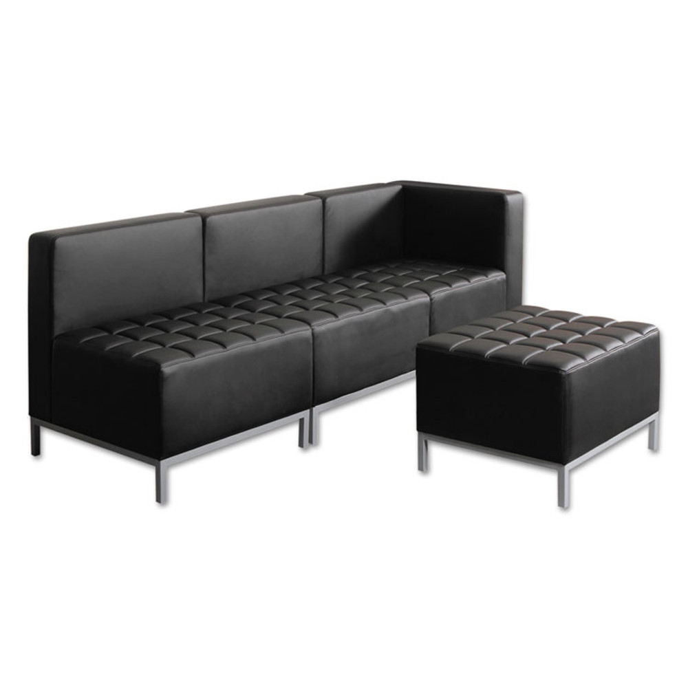 ALERA QB8016 Alera QUB Series Corner Sectional, 26.38" x 26.38" x 30.5", Black