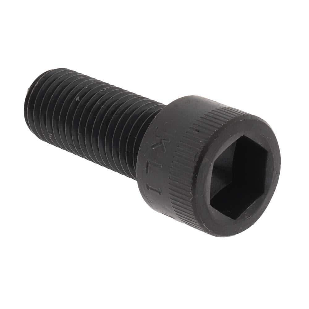 MSC .16C40KCS Socket Cap Screw: M16 x 2, 40 mm Length Under Head, Socket Cap Head, Hex Socket Drive, Alloy Steel, Black Oxide Finish